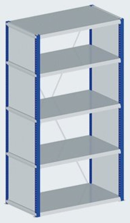 Zubehör Fachbodenregal: Seitenwand