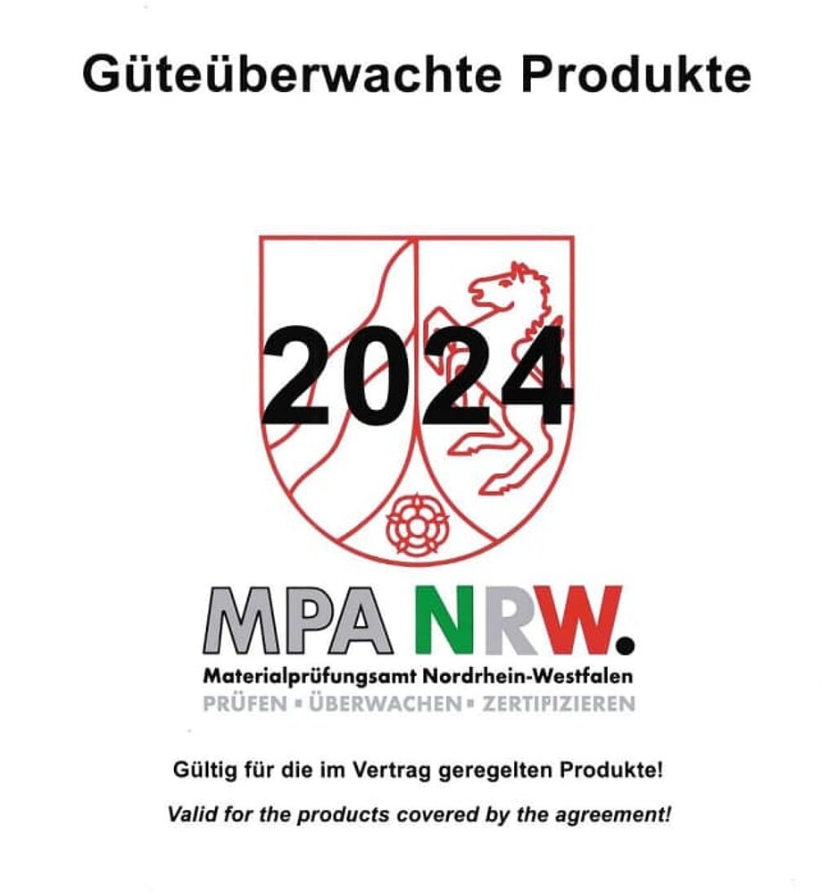 Gütesiegel MPA NRW 2024