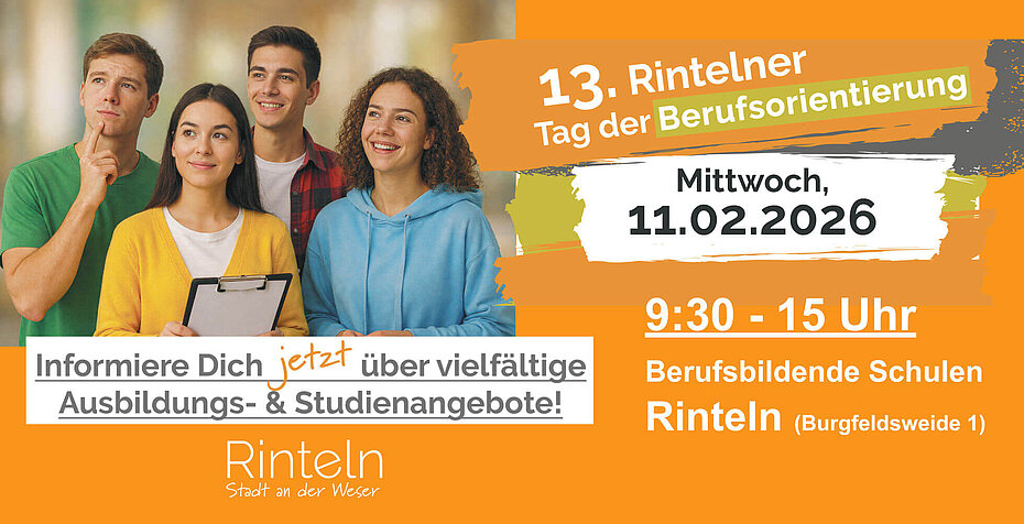 13. Rintelner Tag der Berufsorientierung