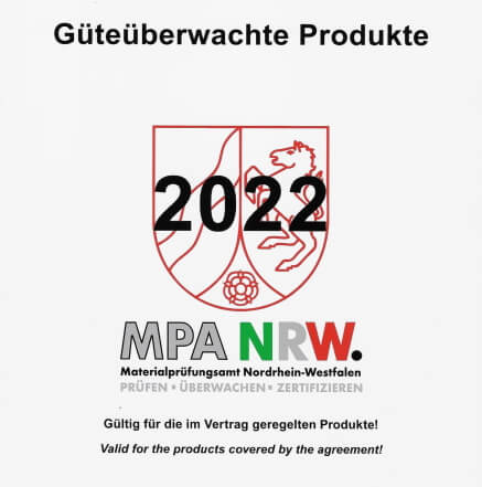 Gütesiegel MPA NRW 2022